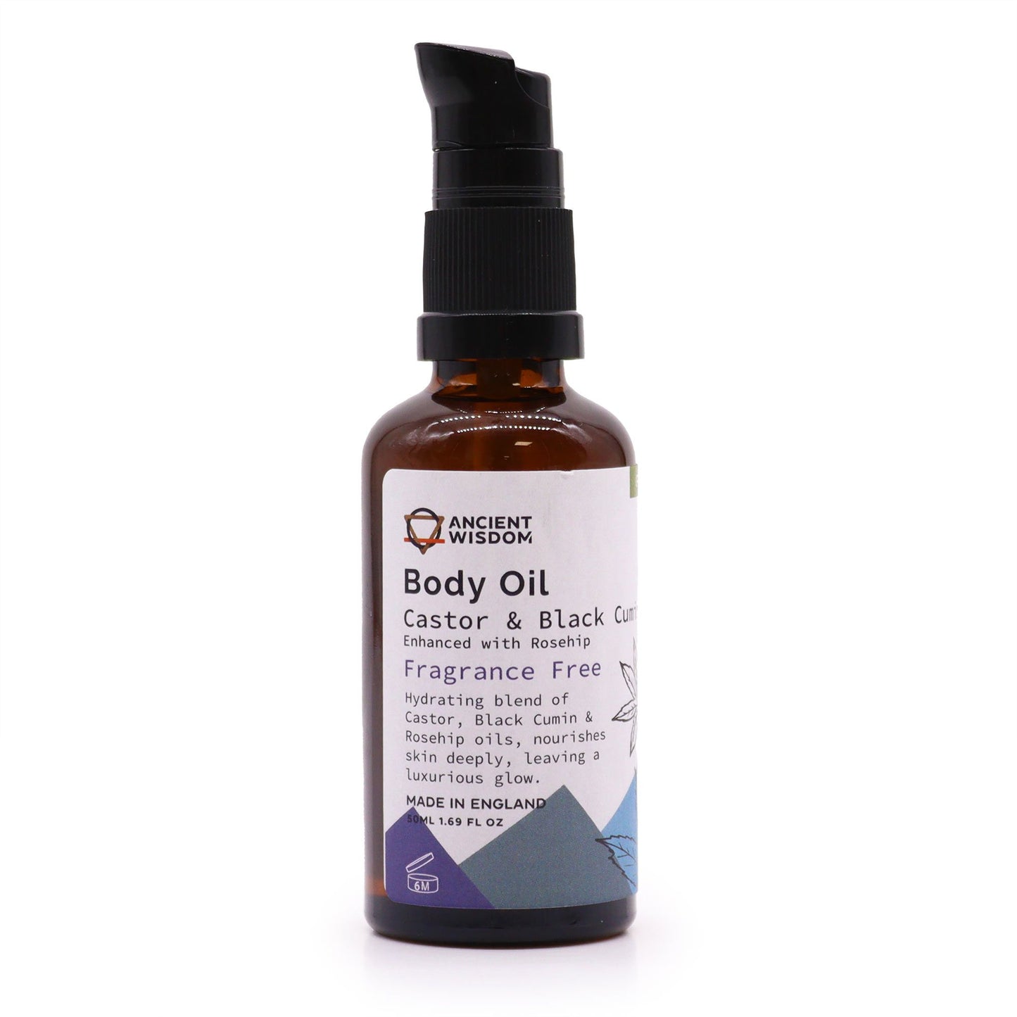 Olio corpo biologico 50 ml - Rosa canina (senza profumo)