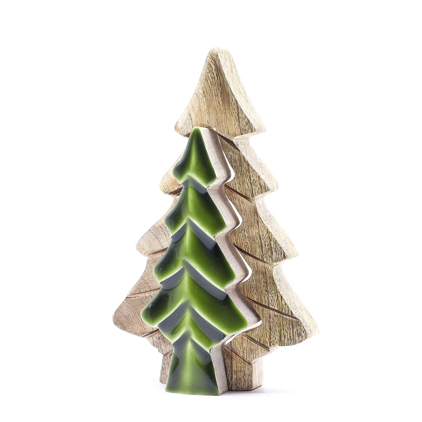Piccolo albero nell'albero - Decorazione in legno 15x10cm