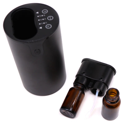 Nebulizzatore doppio (commutabile) per oli essenziali senza acqua - USB a C