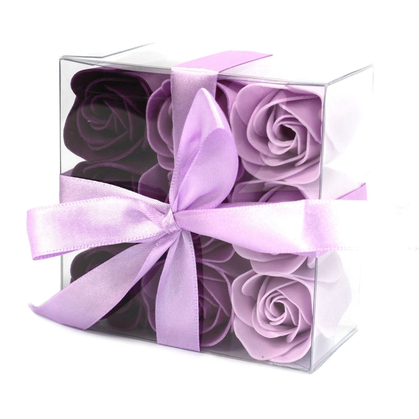 Set di 9 fiori di sapone - Rose di lavanda