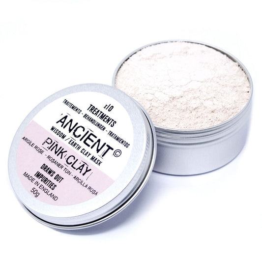 Maschera viso all'argilla rosa 75 g