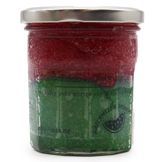 Scrub corpo allo zucchero profumato – Daiquiri all’anguria, 300 g