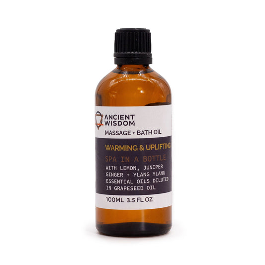 Olio da massaggio riscaldante e tonificante - 100 ml