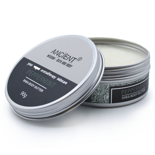 Burro di Karité Aromaterapia 90 g – Menta Piperita