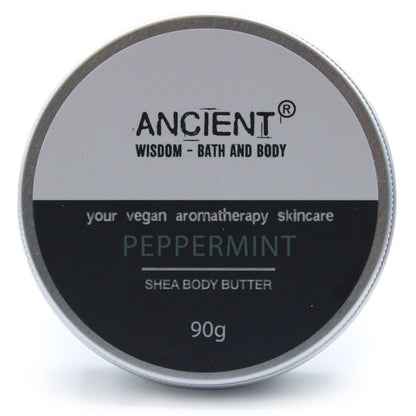 Burro di Karité Aromaterapia 90 g – Menta Piperita
