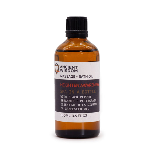 Olio da massaggio per aumentare la consapevolezza - 100 ml