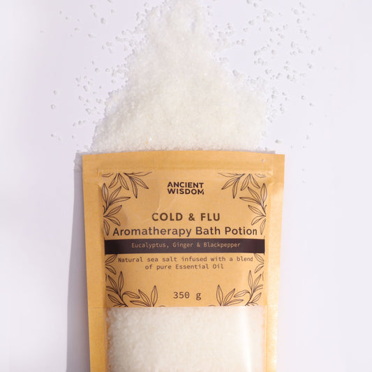 Miscela per bagno aromaterapico 350 g – Raffreddore e influenza 