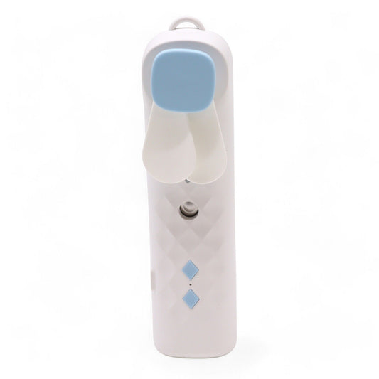 Ventilatore e spray per il viso White Nano Mist - ricaricabile tramite USB
