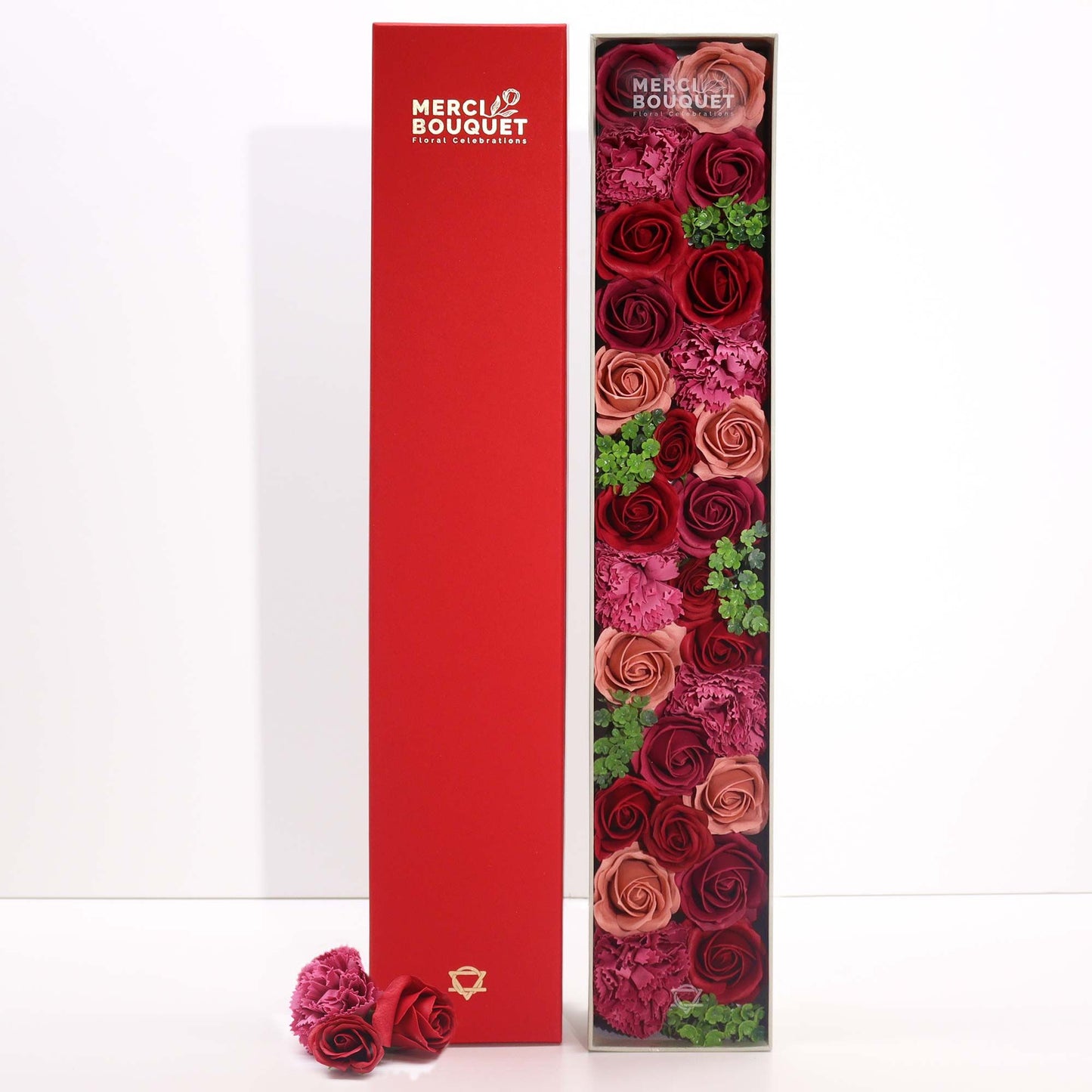 Scatola extra lunga - Rose vintage