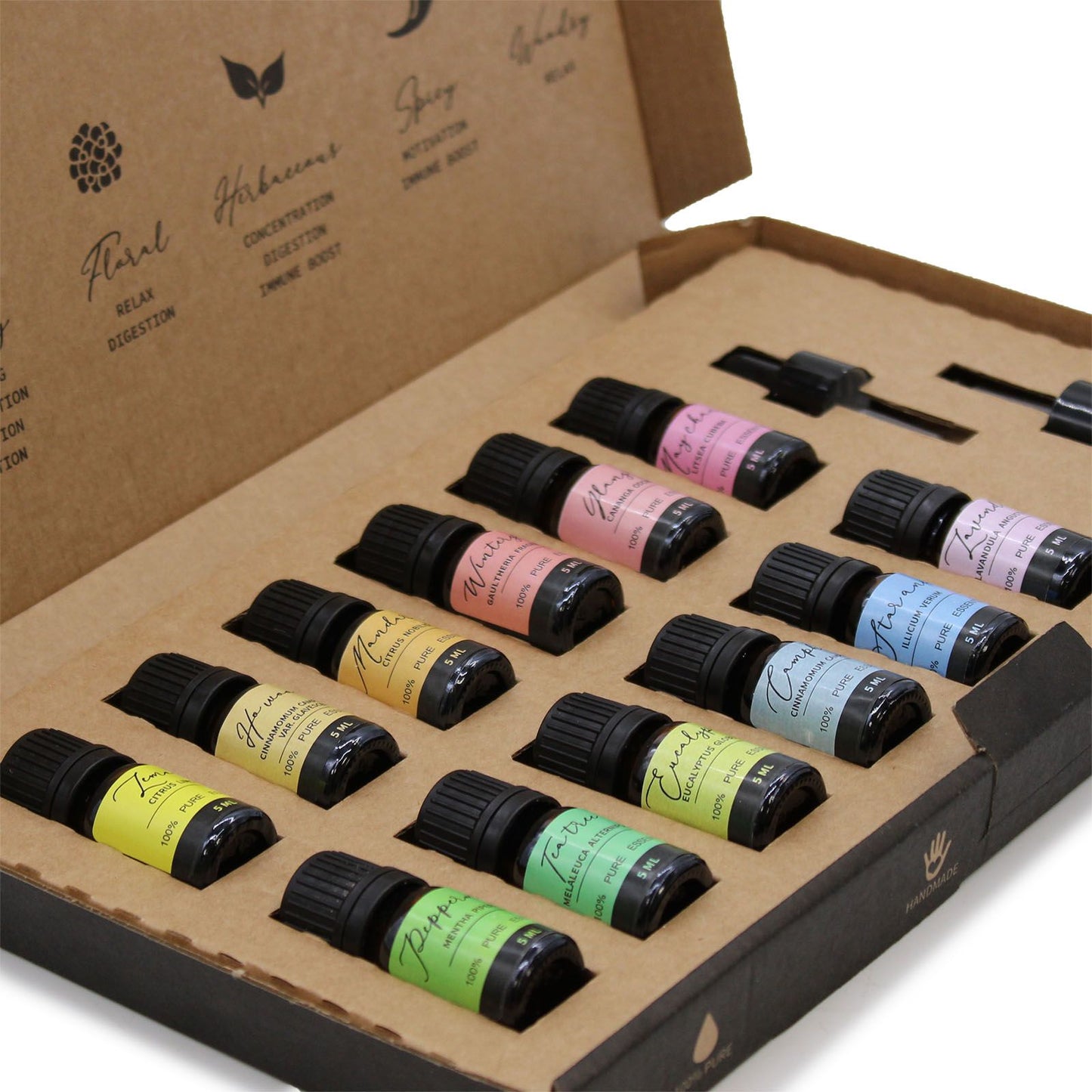 Set di oli essenziali per aromaterapia - Pacchetto iniziale
