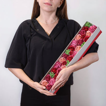 Scatola extra lunga - Rose vintage