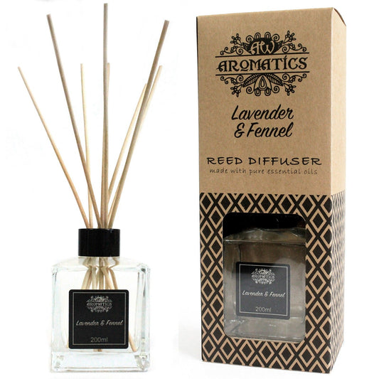 Diffusore di aromi con oli essenziali Lavanda e Finocchio 200 ml