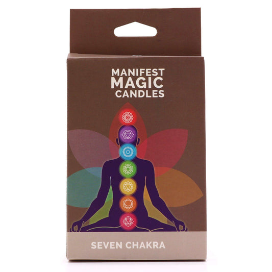 Set di candele Manifest per i sette chakra (confezione da 7)
