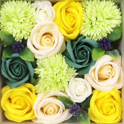 Square Box - Feste di primavera - Giallo e verde