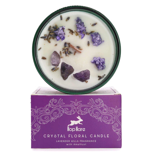 Candela magica di cristallo Hop Hare Flower – Luna