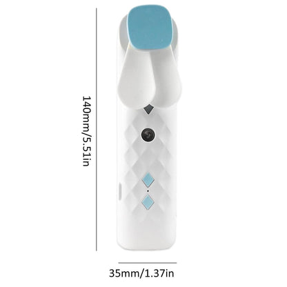 Ventilatore e spray per il viso White Nano Mist - ricaricabile tramite USB