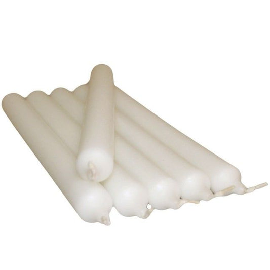 Candele da tavolo bianche (100 pezzi)