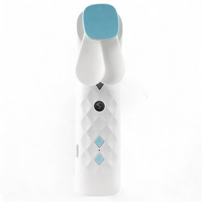 Ventilatore e spray per il viso White Nano Mist - ricaricabile tramite USB