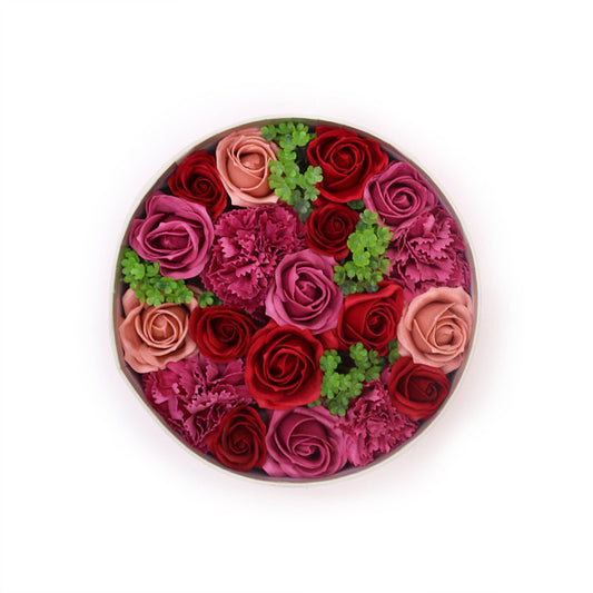 Scatola rotonda - Rose vintage