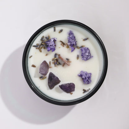 Candela magica di cristallo Hop Hare Flower – Luna