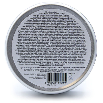 Burro di karité per aromaterapia 90 g – Incenso