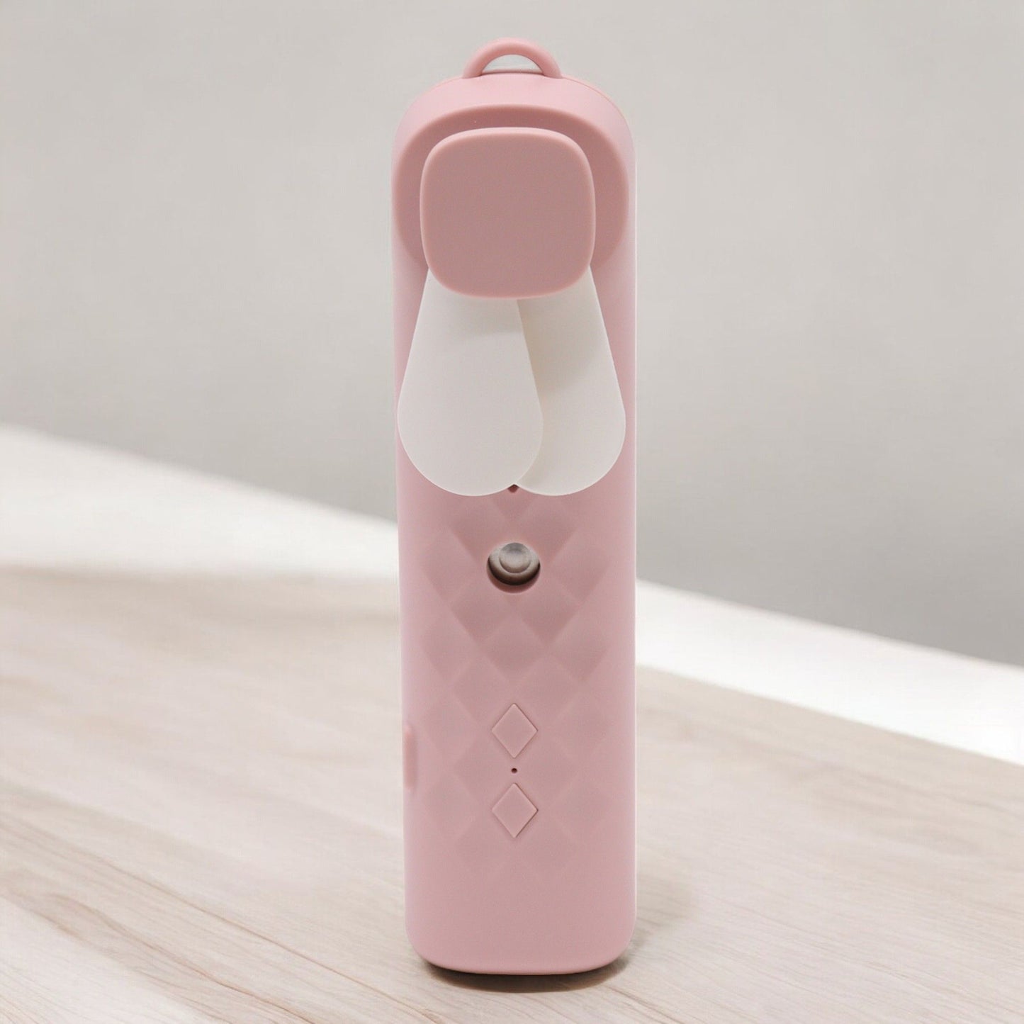 Pink Nano Mist Face Fan &amp; Spray - Ricaricabile tramite USB