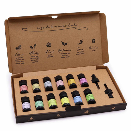 Set di oli essenziali per aromaterapia - Pacchetto iniziale