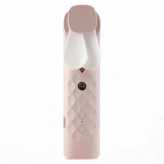 Pink Nano Mist Face Fan &amp; Spray - Ricaricabile tramite USB