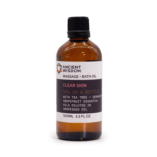 Olio da massaggio per pelle pulita – 100 ml