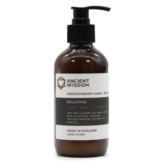 Salvia sclarea e lavanda – lozione mani e corpo 250 ml
