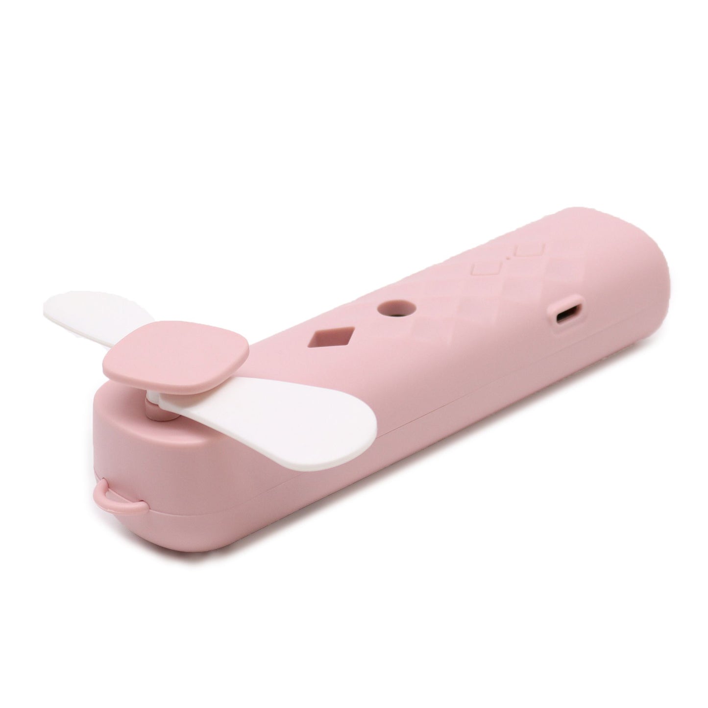 Pink Nano Mist Face Fan &amp; Spray - Ricaricabile tramite USB