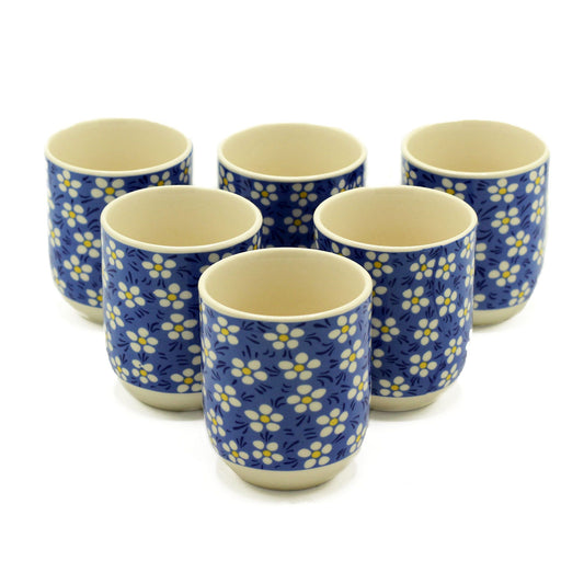 Tazze da tisana – Margherite blu